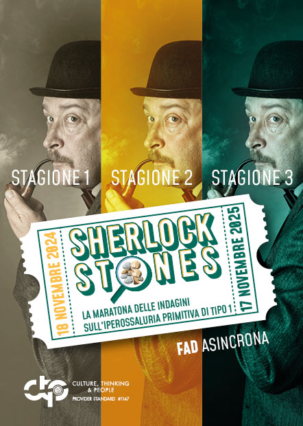 SHERLOCK STONES | La maratona delle indagini sull’iperossaluria primitiva di tipo 1 - Milano, 18 Novembre 2024